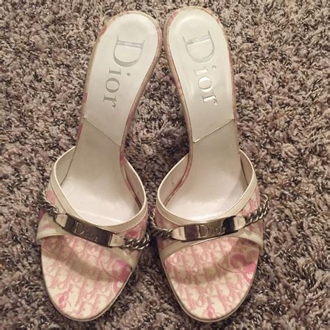 christian dior schlappen pink|christian dior shoes.